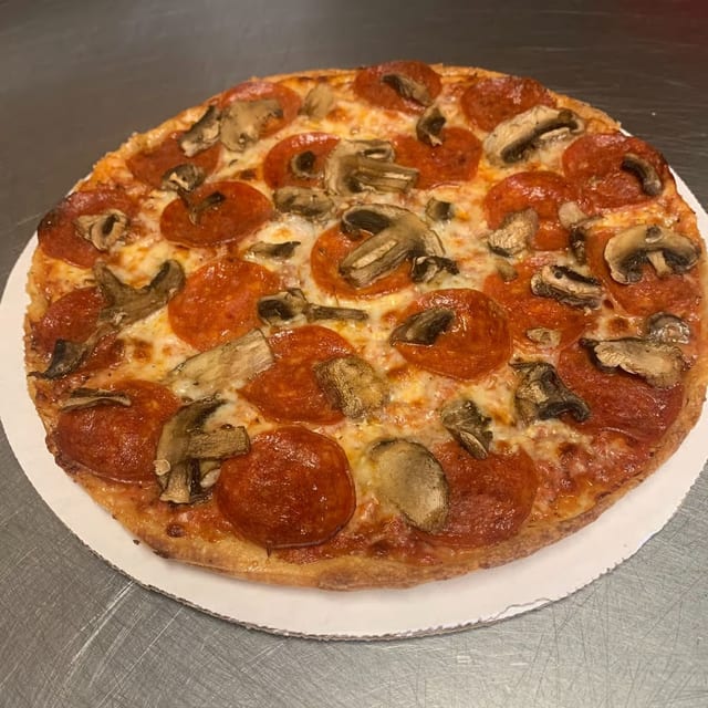 Two Toppings Pizza.