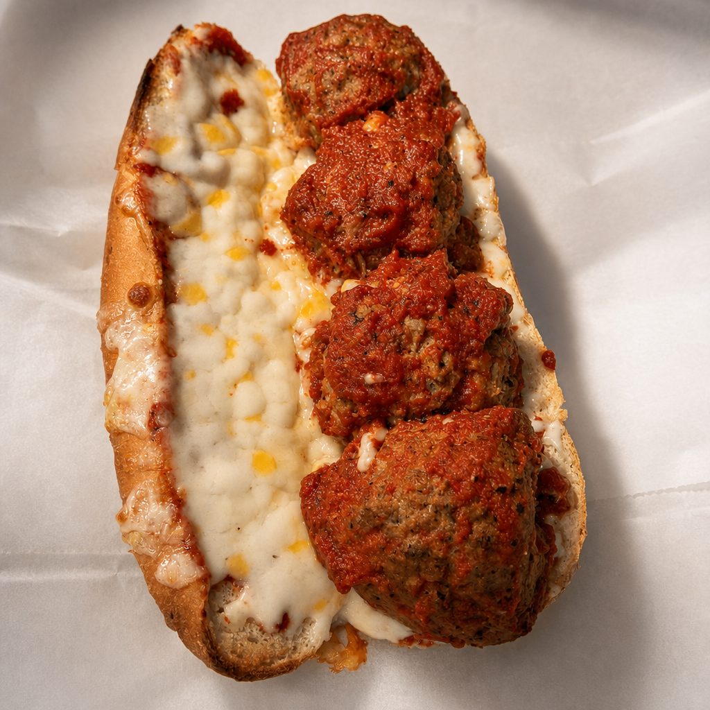 Meatball Sub Sandwich.