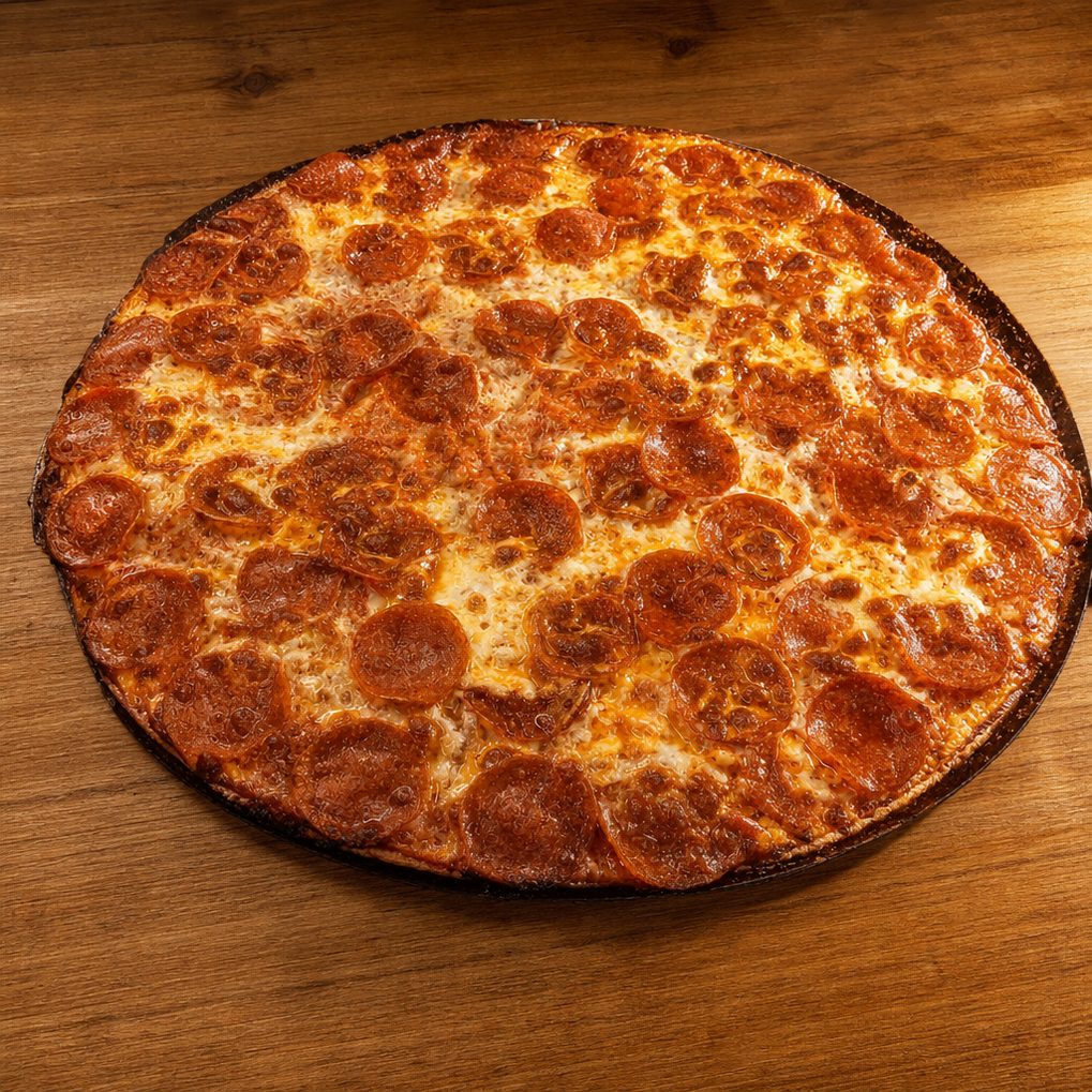 One Topping Pizza.