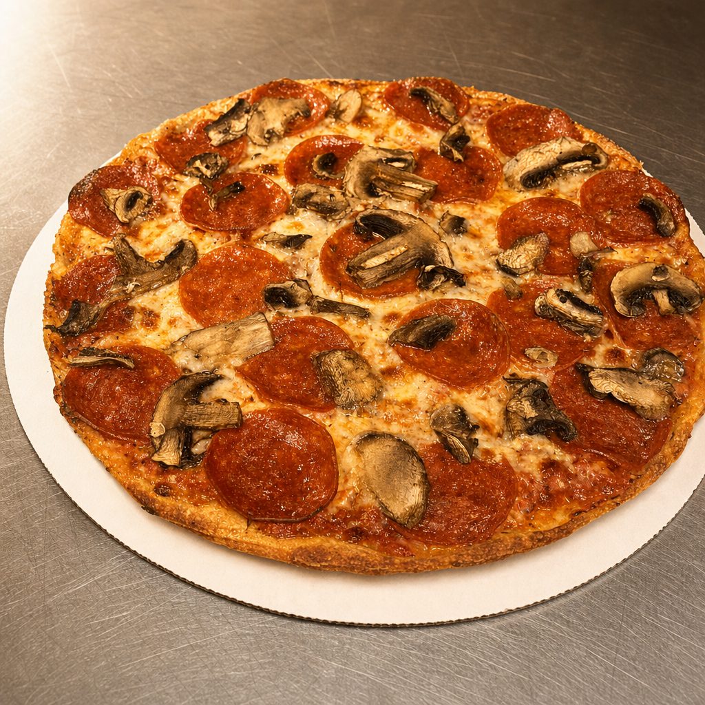 Two Toppings Pizza.