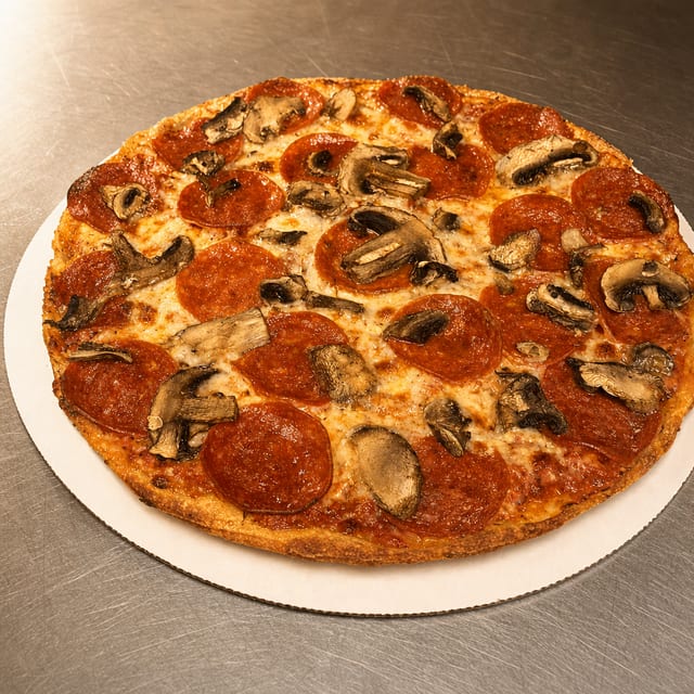 Two Toppings Pizza.