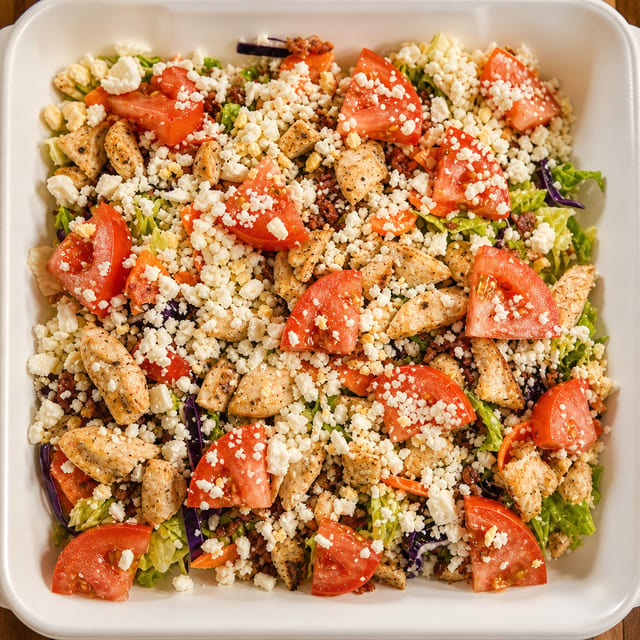 Grilled Chicken Club Salad.